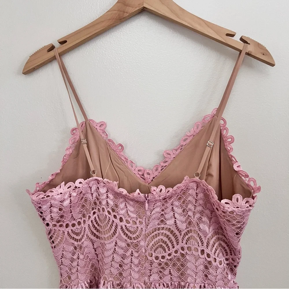 Current Air Affair Pink Lace Dress - Picture 12 of 16